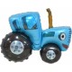 Шар синий трактор